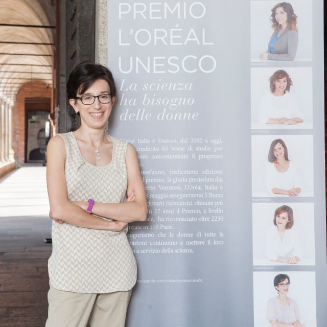 Sarah D'Alessandro - premio L'Oreal UNESCO