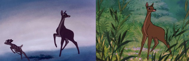 Bambi (1942) e Il libro della giungla (1967)