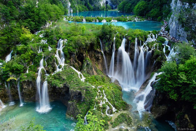waterfalls at Plitvicka Jezera National Park