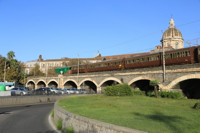 treno storico a catania