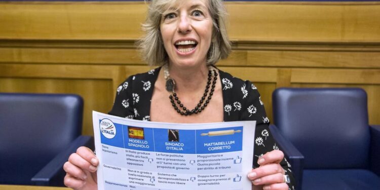 Foto Roberto Monaldo / LaPresse
14-01-2014 Roma
Politica
Scelta Civica presenta proposta per Legge Elettorale
Nella foto Stefania Giannini (segretario Scelta Civica)

Photo Roberto Monaldo / LaPresse
14-01-2014 Rome (Italy)
Scelta Civica party shall present a proposal for the Electoral Law
In the photo  Stefania Giannini