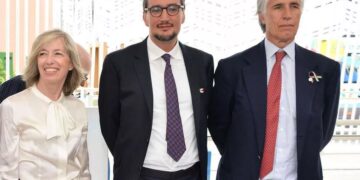 Gian Mattia D'Alberto / lapresse
04-05-2015 Milano
cro
EXPO 2015  
Cerimonia inaugurale del Padiglione 'Kinder+Sport
nella foto:, Giuseppe Sala, ministro Istruzione Stefania Giannini, Giovanni ferrero, Giovanni Malago'

Gian Mattia D'Alberto  / lapresse
04-05-2015 Milan
EXPO 2015   'Kinder+Sport pavillion
In the photo:Giuseppe Sala, ministro Istruzione Stefania Giannini, Giovanni ferrero, Giovanni Malago'