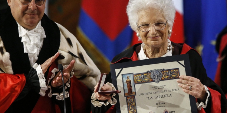 Liliana Segre dottorato