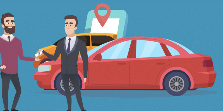 studente che noleggia auto senza carta di credito