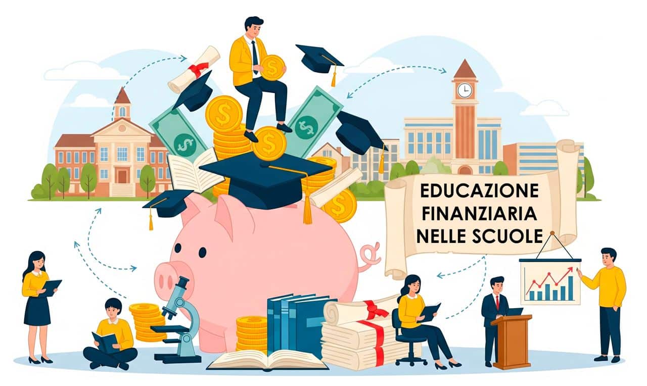 Educazione finanziaria nelle scuole e piani di accumulo