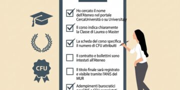 Check list da seguire se si iscrive in un università online