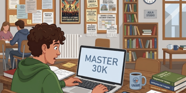 studente scopre un contributo per un master da 30 mila euro