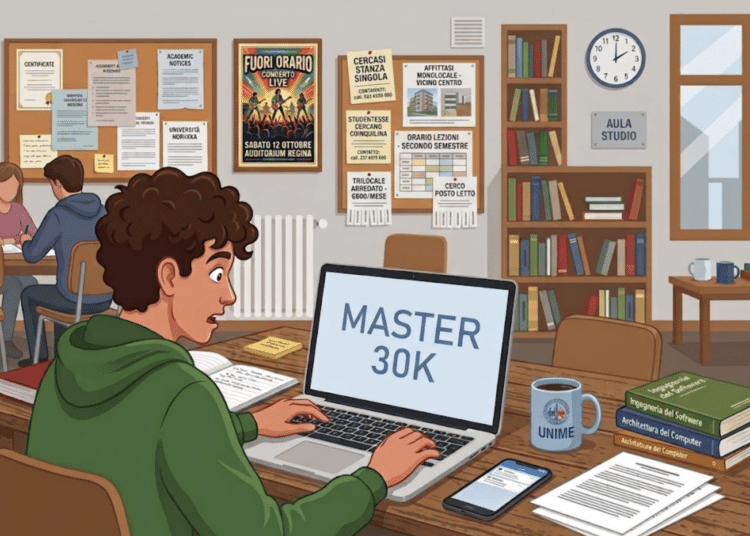studente scopre un contributo per un master da 30 mila euro