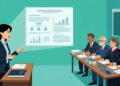 studentessa discute tesi in economia aziendale