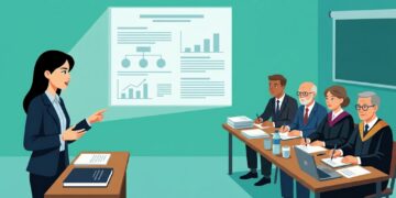 studentessa discute tesi in economia aziendale
