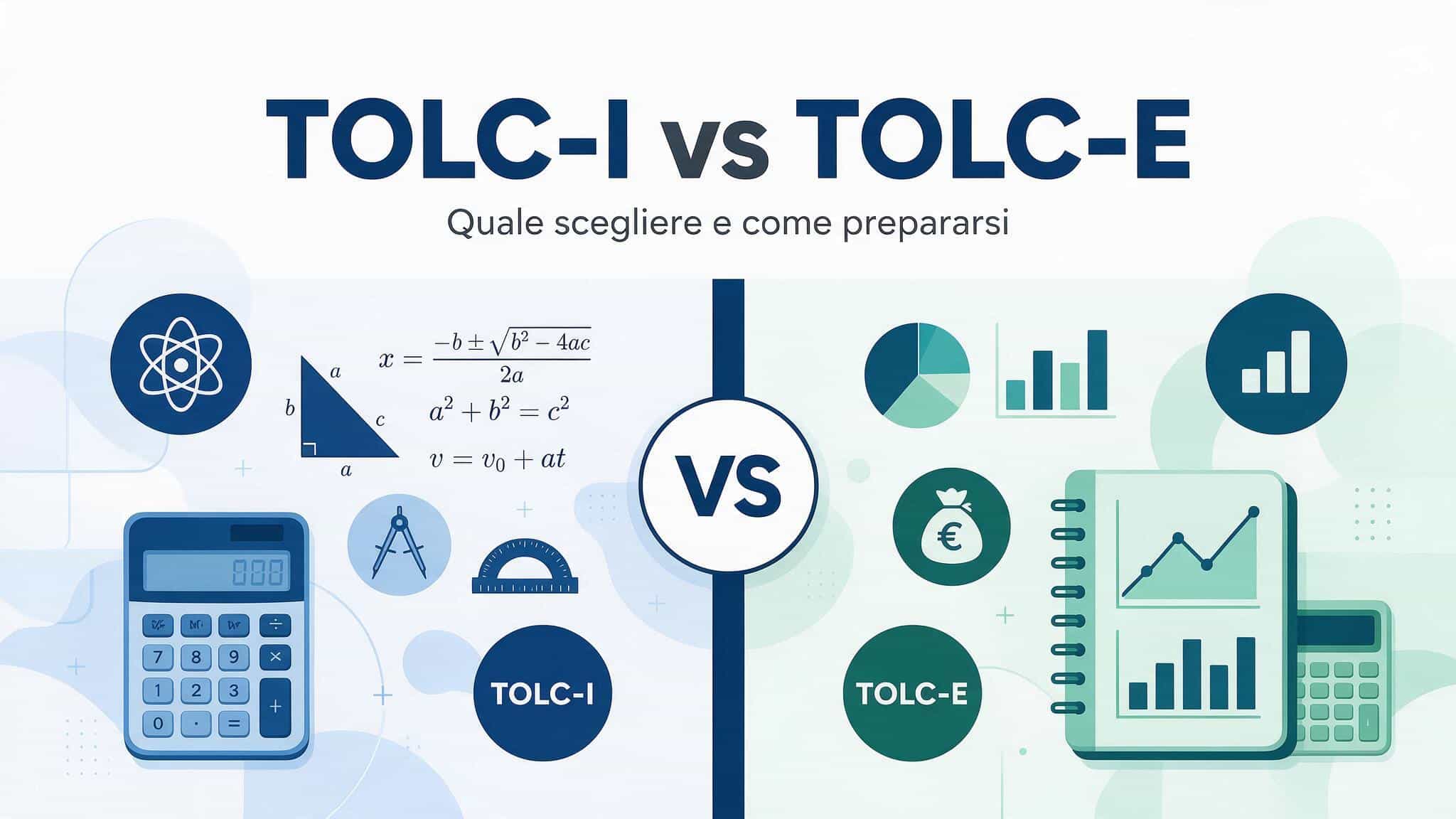 TOLC-I vs TOLC-E: quale fare e come prepararsi