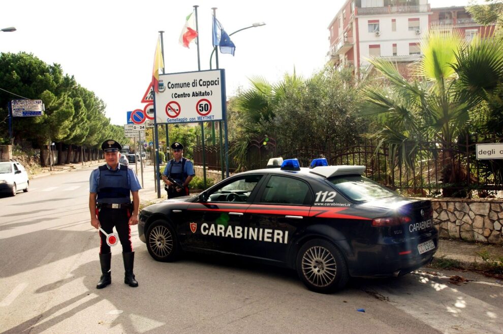 Violenza sessuale- Carabinieri- Capaci