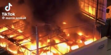 Palermo, ancora un rogo alla “Sicily by Car”: distrutte 11 vetture nella notte