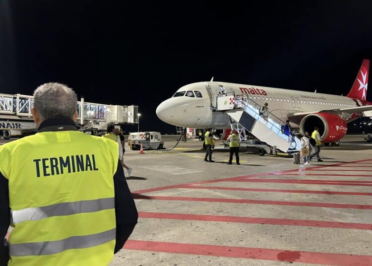 L’arrivo dell’A320neo di KM Malta Airlines apre il nuovo volo diretto Palermo – Malta