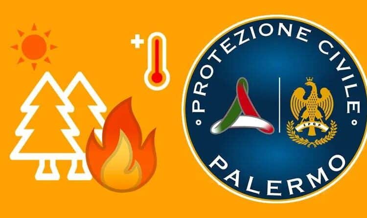 Palermo, scatta l’allerta gialla per ondate di calore: previsti 33 gradi e rischio incendi
