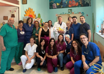 Equipe AOUP – ARNAS Civico salva un neonato affetto da una rarissima associazione di anomalie congenite
