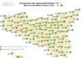 Sicilia Occidentale tra fiammate africane e brezze costiere: picchi fino a 42,3°C nell’entroterra