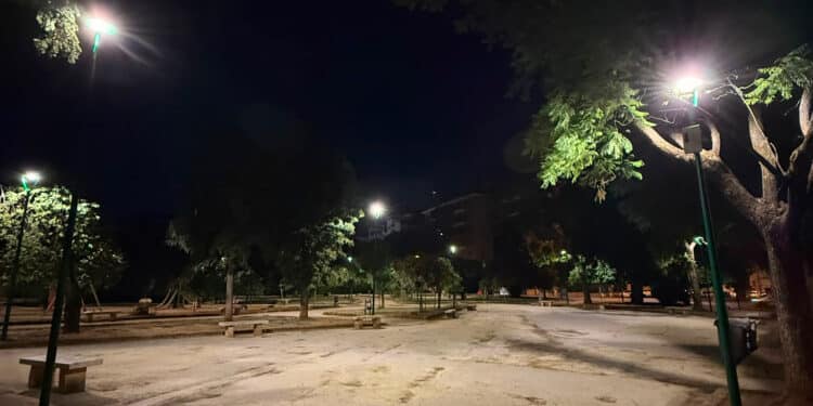 Villa Sperlinga ritrova la sua luce: conclusa la riqualificazione dell’illuminazione