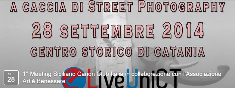 Si terrà a Catania il 1° meeting siciliano “Canon Club Italia”. LiveUnict media partner dell’evento fotografico