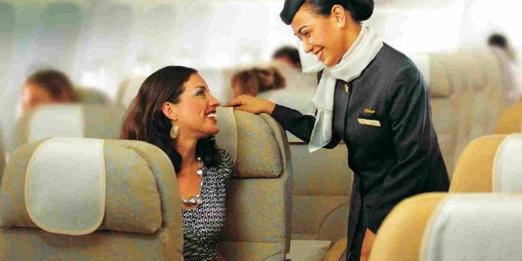 etihad hostess