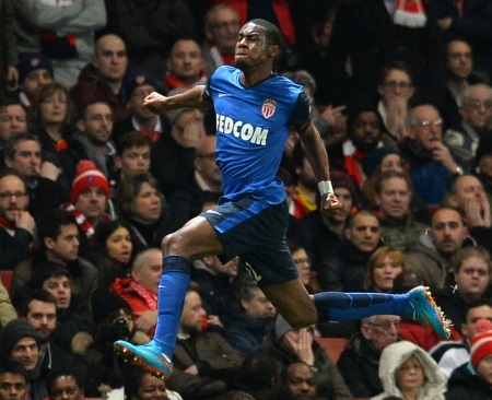 kondogbia gol arsenal monaco andata champions leagur