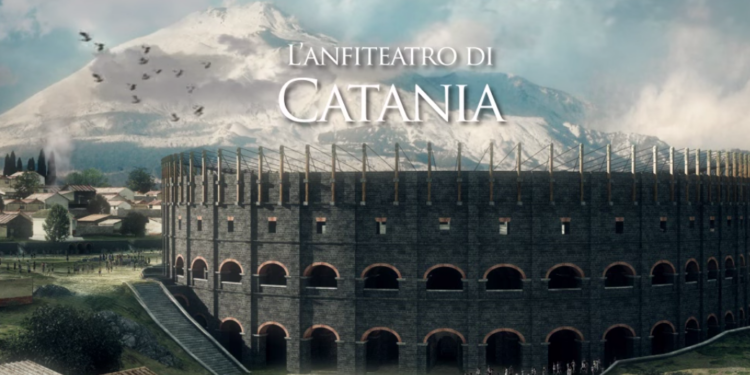 anfiteatro romano catania 3d