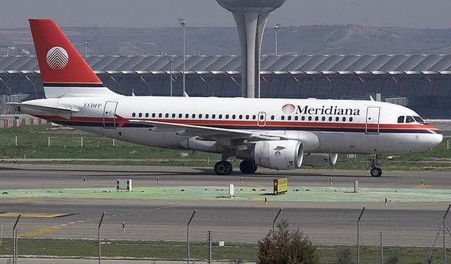 meridiana aereo top