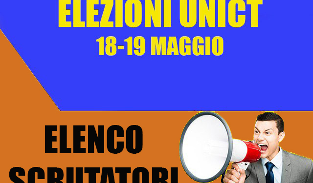 elenco scrutatori unictt