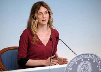 Foto Fabio Cimaglia / LaPresse11-07-2014 RomaConferenza stampa di Marianna Madia sulla riorganizzazione della Pubblica AmministrazioneNella foto Marianna MadiaPhoto Fabio Cimaglia / LaPresse11-07-2014 Roma (Italy)Press Conference of Marianna Madia on the reorganization of the Public AdministrationIn the photo Marianna Madia