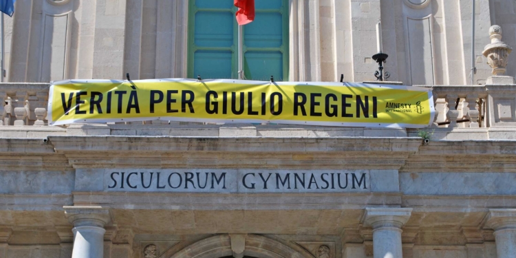 verita per giulio regeni