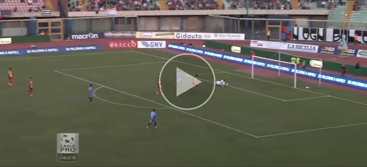 catania messina goal play