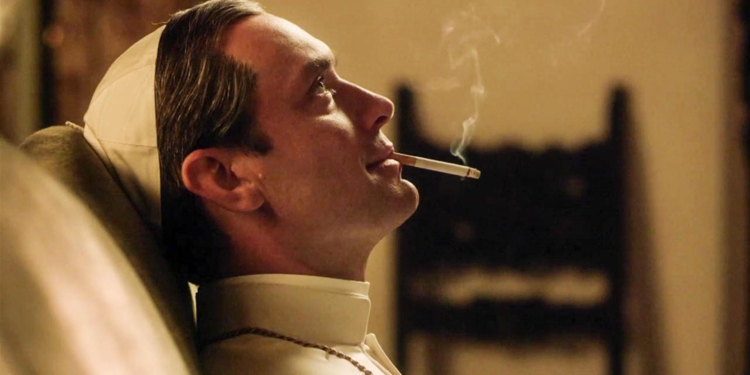 the young pope in tv e streaming