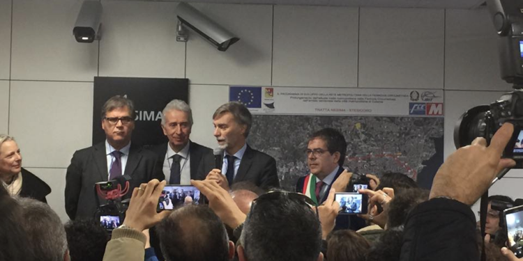 inaugurazione metro catania stesicoro