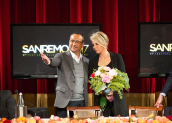 Carlo Conti and Maria De Filippi present the 67th Sanremo Festival of the italian music to the casin� sanremo, Sanremo, Italy, 01-12-2017

Pictured: Carlo Conti and Maria De Filippi
Ref: SPL1416401  110117  
Picture by: Fernanda Bareggi

Splash News and Pictures
Los Angeles:310-821-2666
New York:212-619-2666
London:870-934-2666
photodesk@splashnews.com