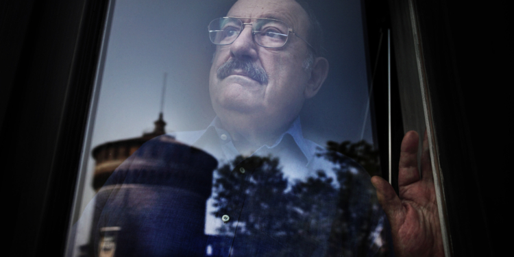 portrait of umberto eco © andrea frazzetta