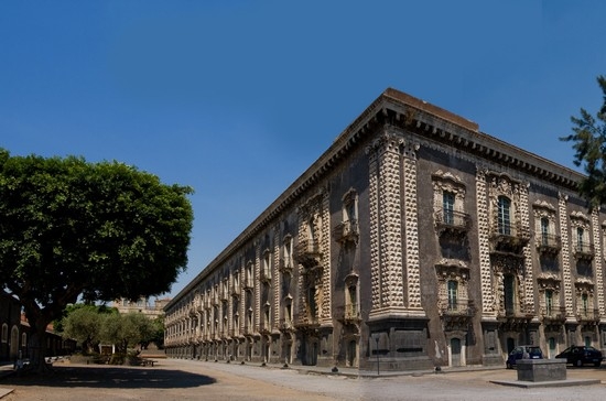 39930 catania prospetto sud est del monastero dei benedettini