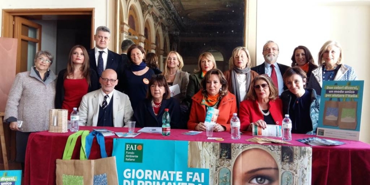 delegazione fai con rappresentanti beni culturali coinvolti