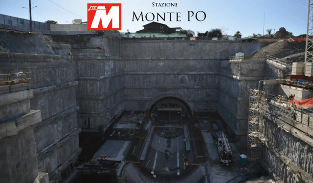 metro stazione monte po 1