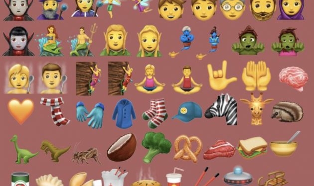 new emoji 630x603