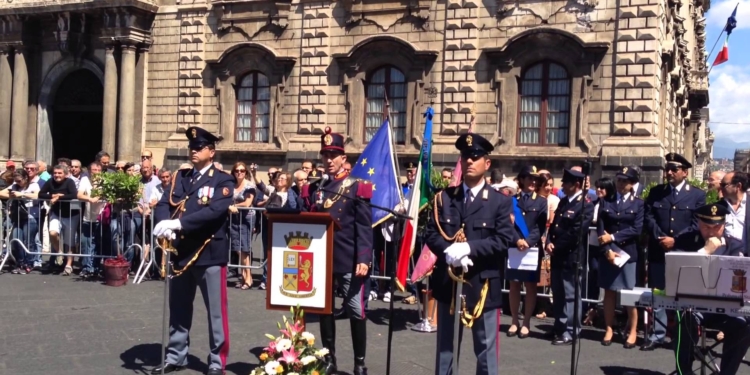 polizia celebrazioni 2017 catania