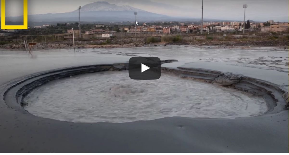 CATANIA – Le salinelle di Paternò sul National Geographic [VIDEO]