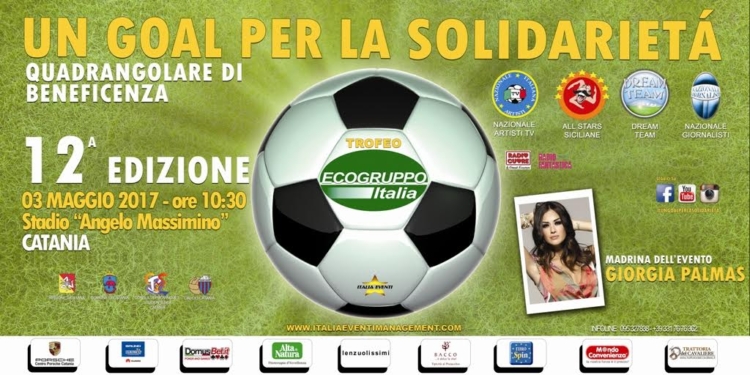 un gol per la solidarietà