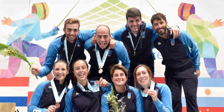 Acireale, 17 settembre 2017 CAMPIONATI DEL MONDO MILITARI DI SCHERMA IV giornata Foto: Trifiletti / Bizzi