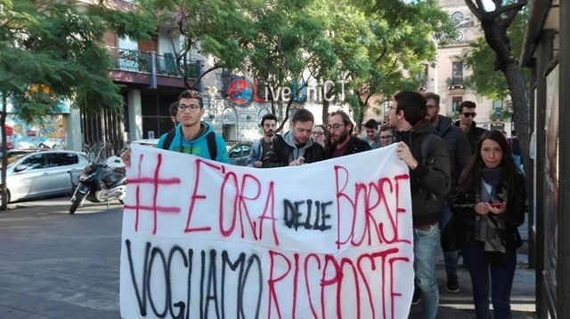 catania ersu protesta live