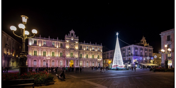 albero natale catania