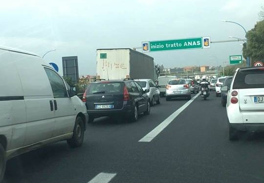 incidente tangenziale catania