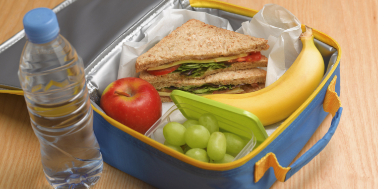 healthy 5 a day lunch box