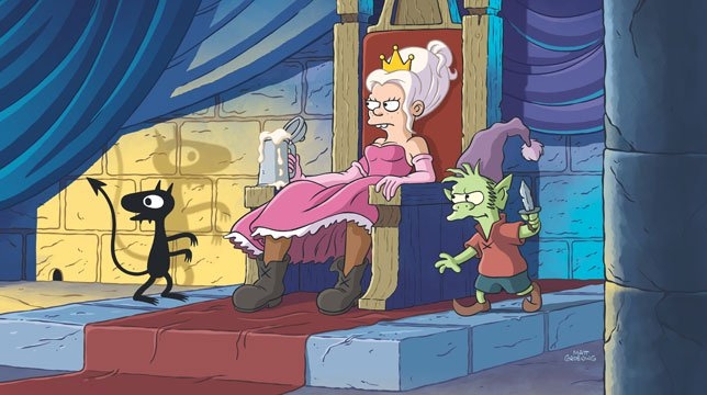 in arrivo disenchantment la nuova serie tv ideata da matt groening