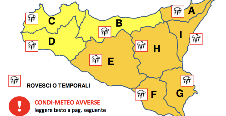 meteo allerta catania