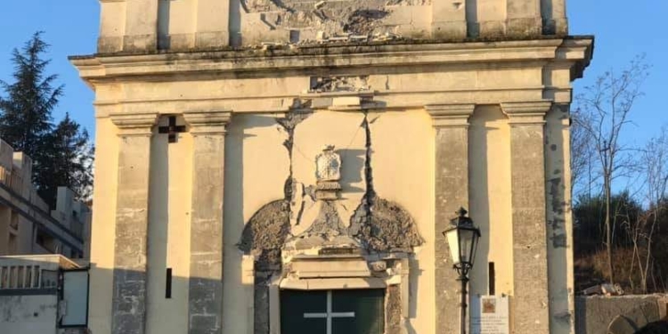 chiesa fleri terremoto